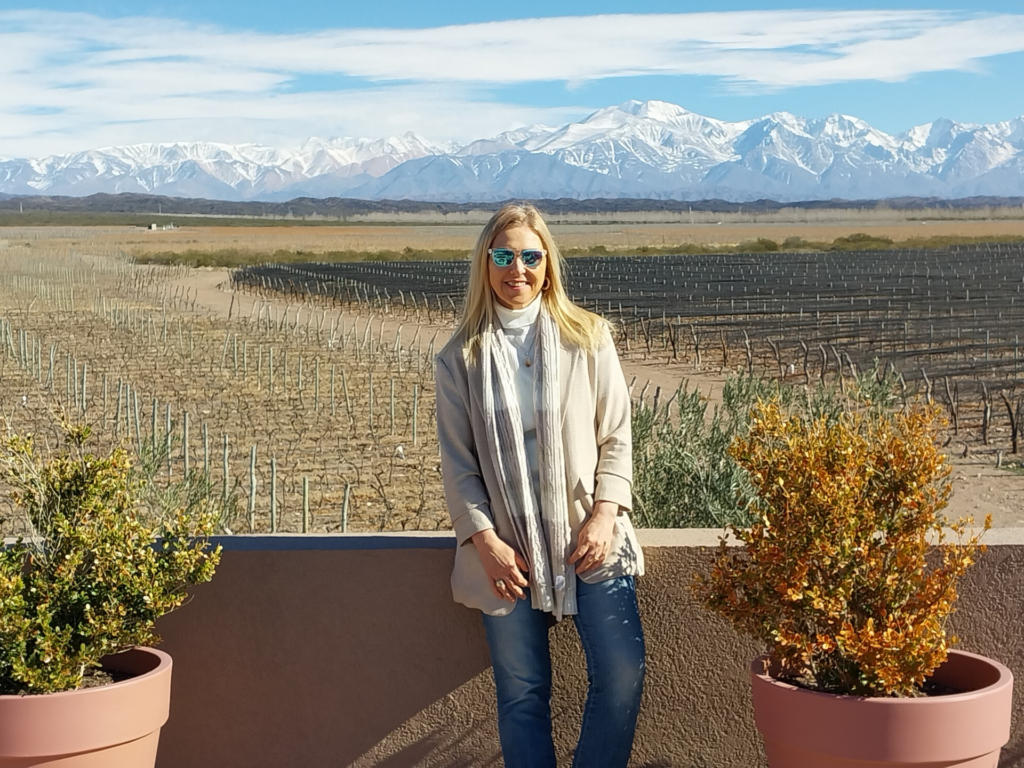 Silvina Luna of Glaminess Luxury Travel in Mendoza, Argentina. Luxury Wine Tours